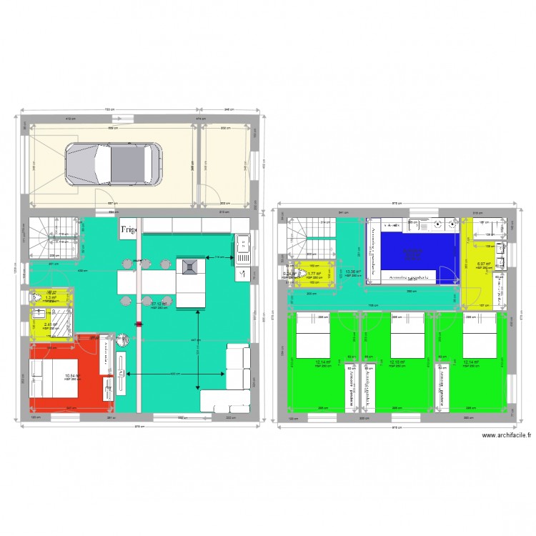 rdc etage 25 12. Plan de 0 pièce et 0 m2