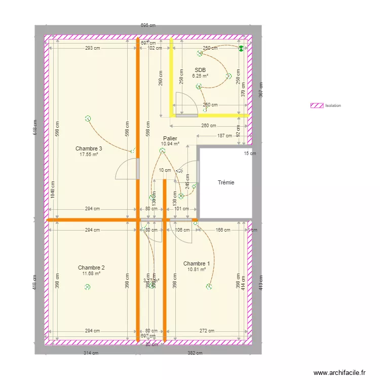 Gatignol Brugières. Plan de Gatignol Brugières. Plan de