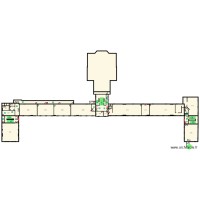 Plan 2ème étage face nord