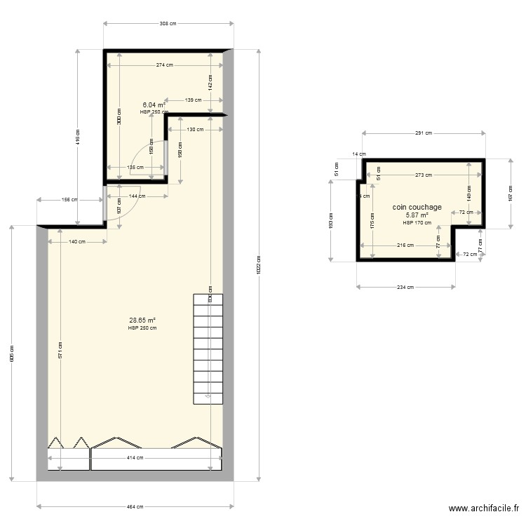 plan appt billault. Plan de 0 pièce et 0 m2