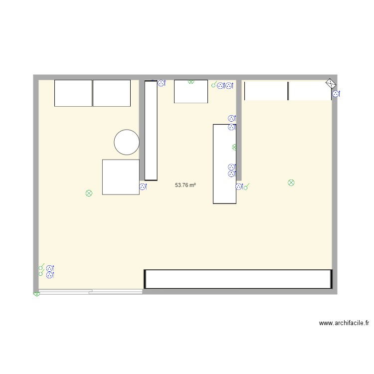 Etabli. Plan de 0 pièce et 0 m2