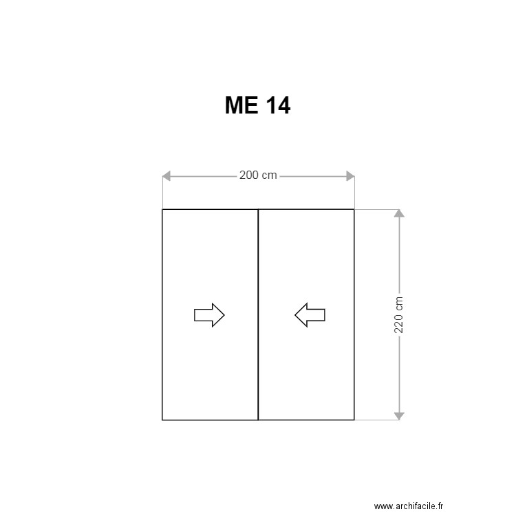 Menuiseries Exterieures Aluminium ME14. Plan de 0 pièce et 0 m2
