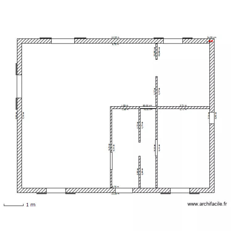 bastide. Plan de 