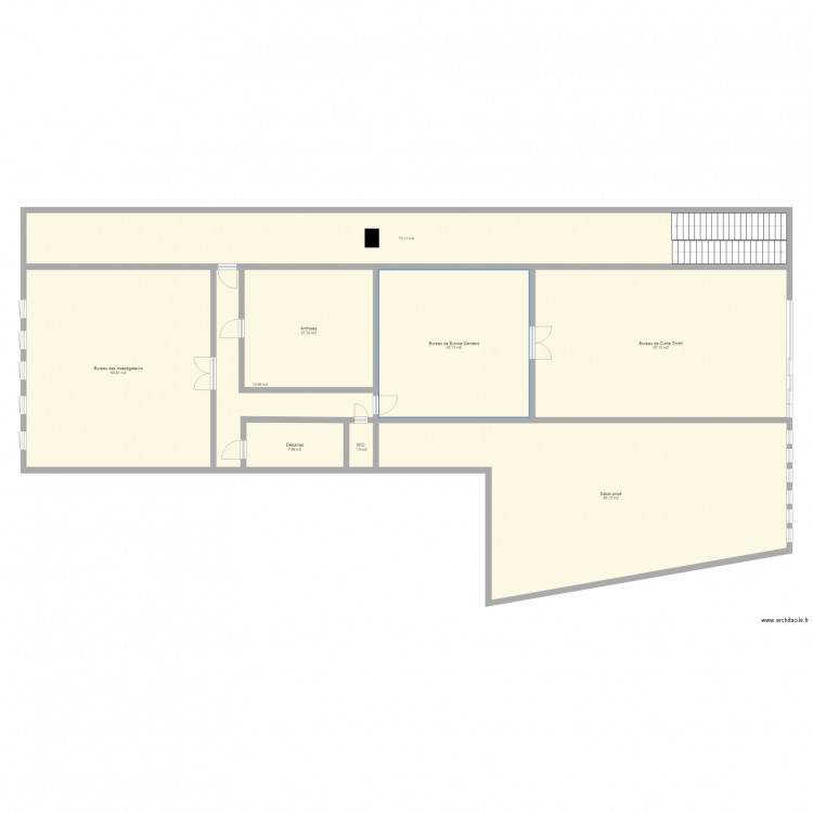 Blockhouse Agency 4e étage v2. Plan de 0 pièce et 0 m2