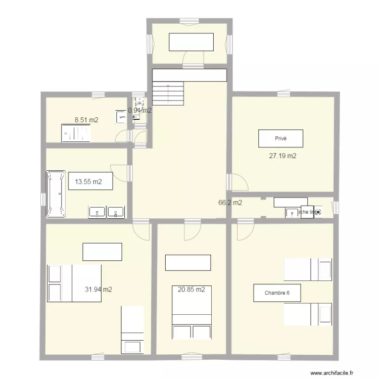 Ahun 2ème1. Plan de Ahun 2ème1. Plan de