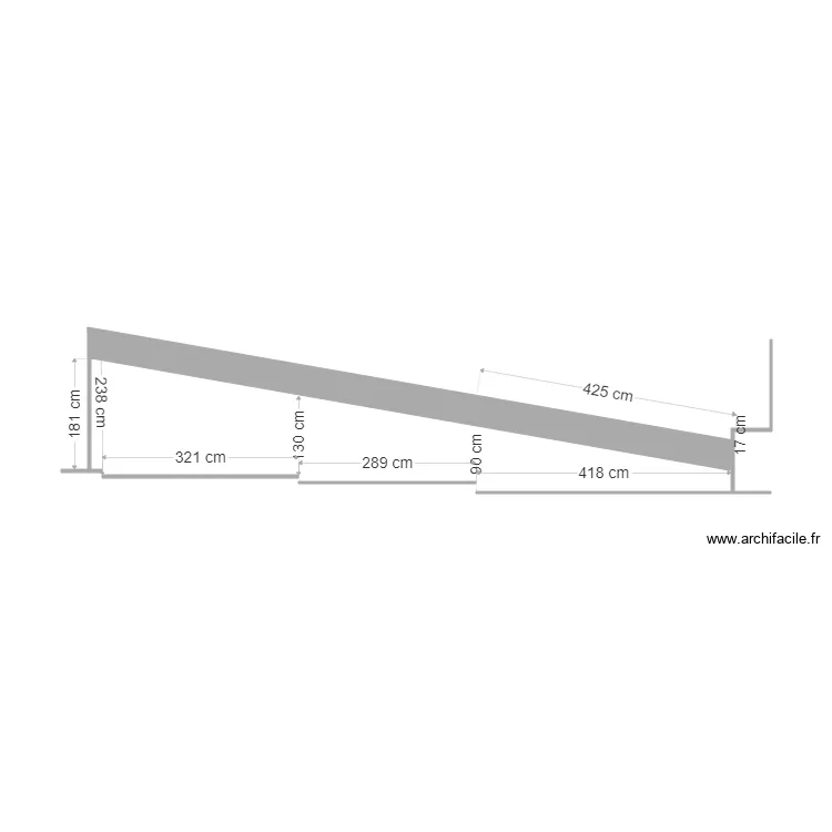 terrasses A12. Plan de 