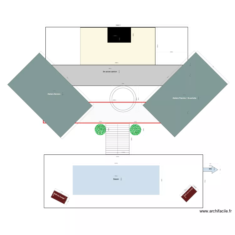 isabel Cocktail V2. Plan de 