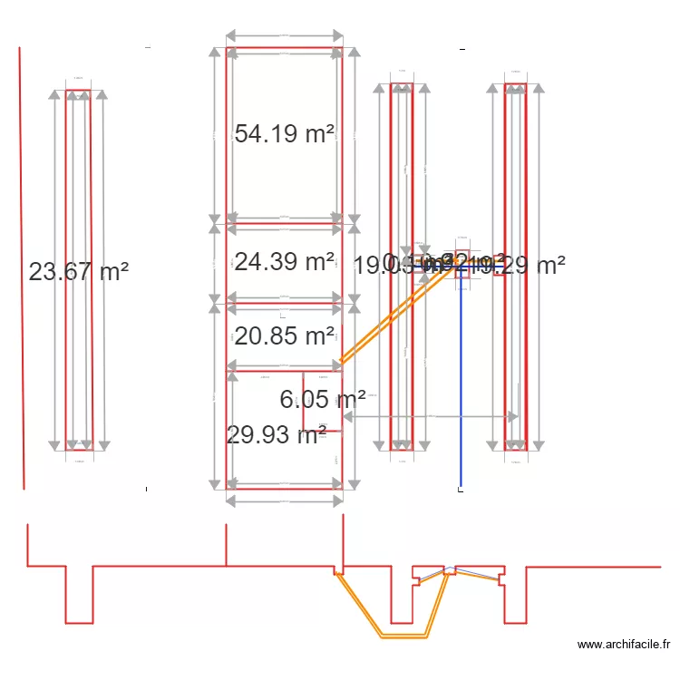 plan fosse emg. Plan de 