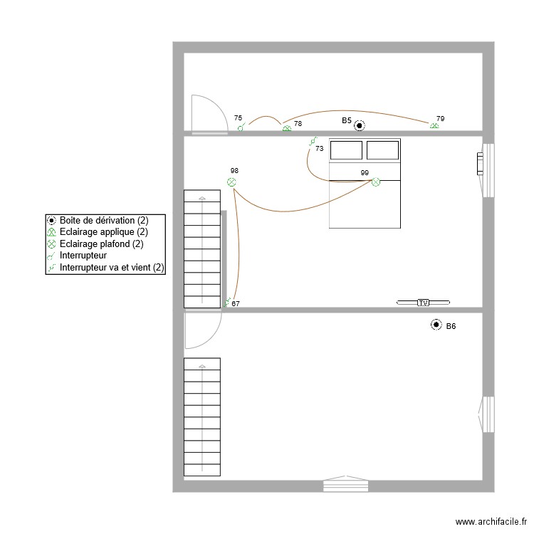channel log 2Etage ecl. Plan de 0 pièce et 0 m2