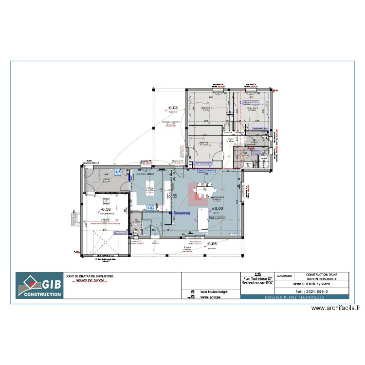 CHEMIN. Plan de 0 pièce et 0 m2