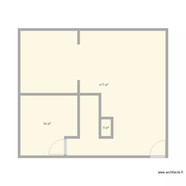Sous sol désiré. Plan de Sous sol désiré. Plan de