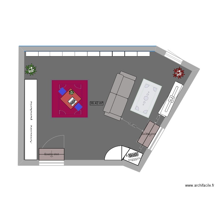 pièce manga. Plan de 0 pièce et 0 m2