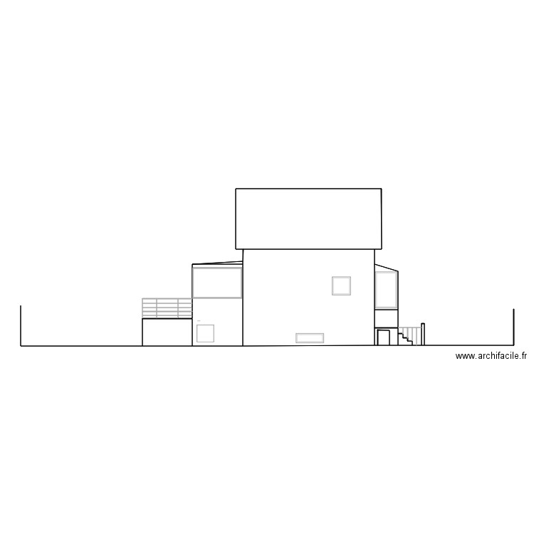 Coupe2. Plan de 0 pièce et 0 m2