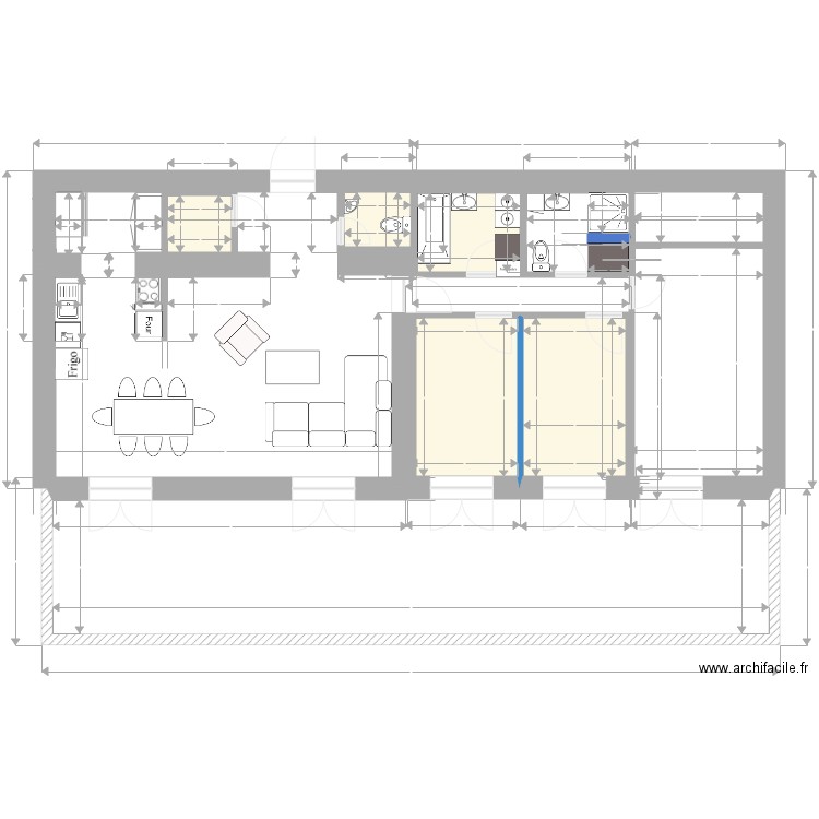 DEAUVILLE3. Plan de 0 pièce et 0 m2