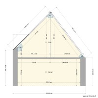 Plan de coupe lucarne 01