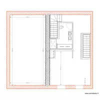 implantation mur  etage 
