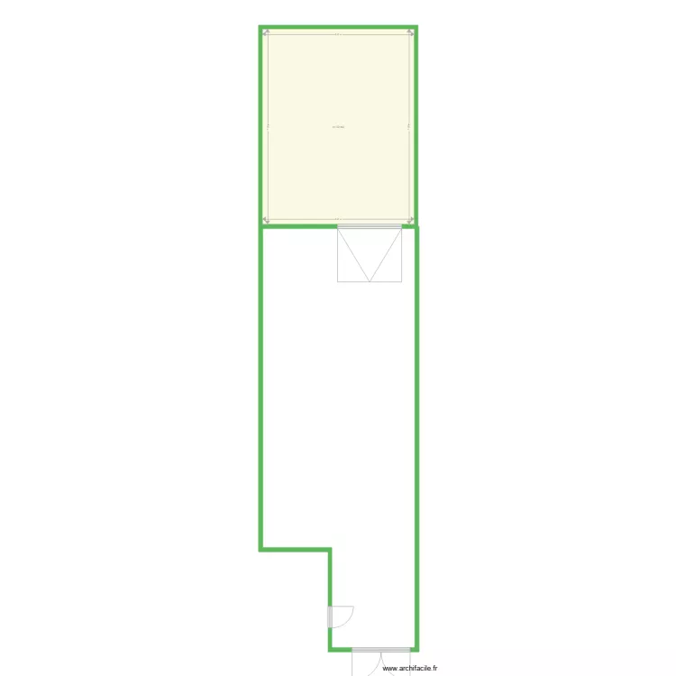 Puccini REZ jardin. Plan de 