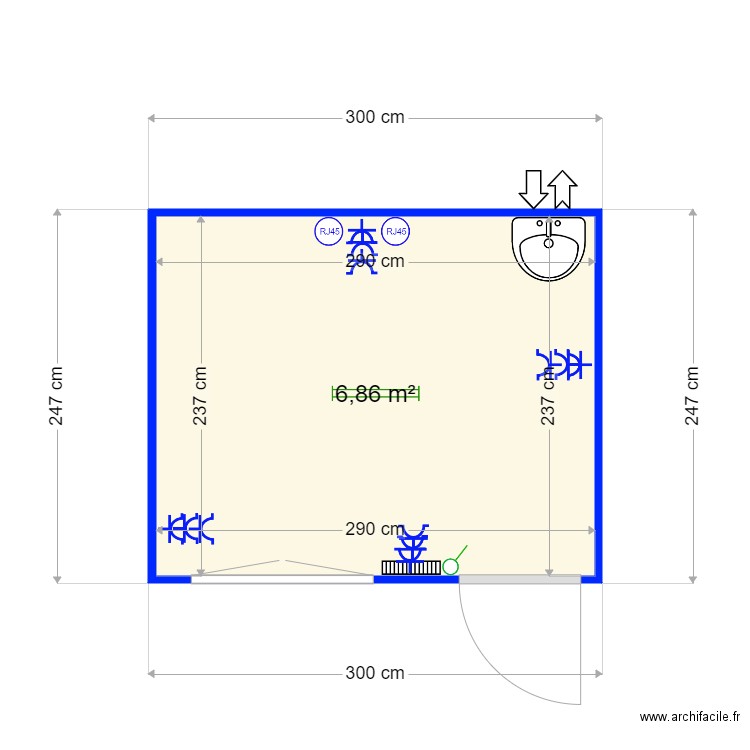 Firmenich Belgium. Plan de 0 pièce et 0 m2