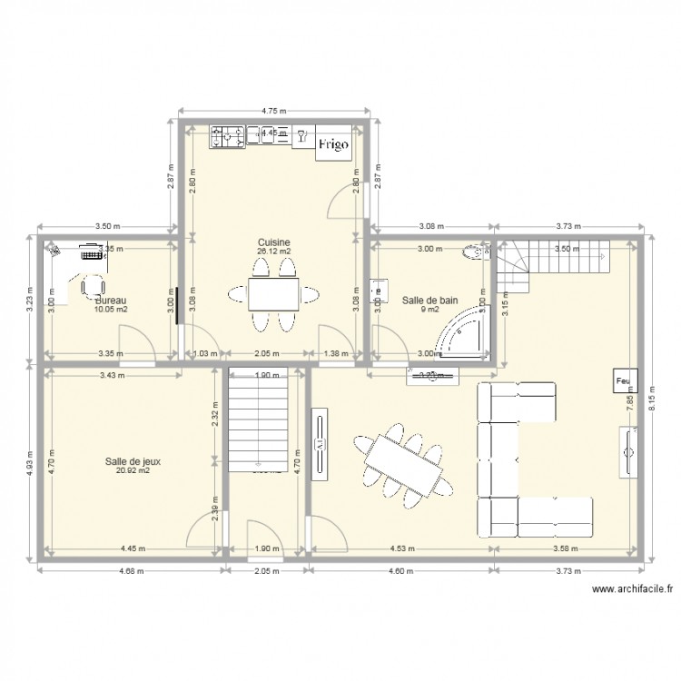 Maison  Wodecq cotation. Plan de 0 pièce et 0 m2