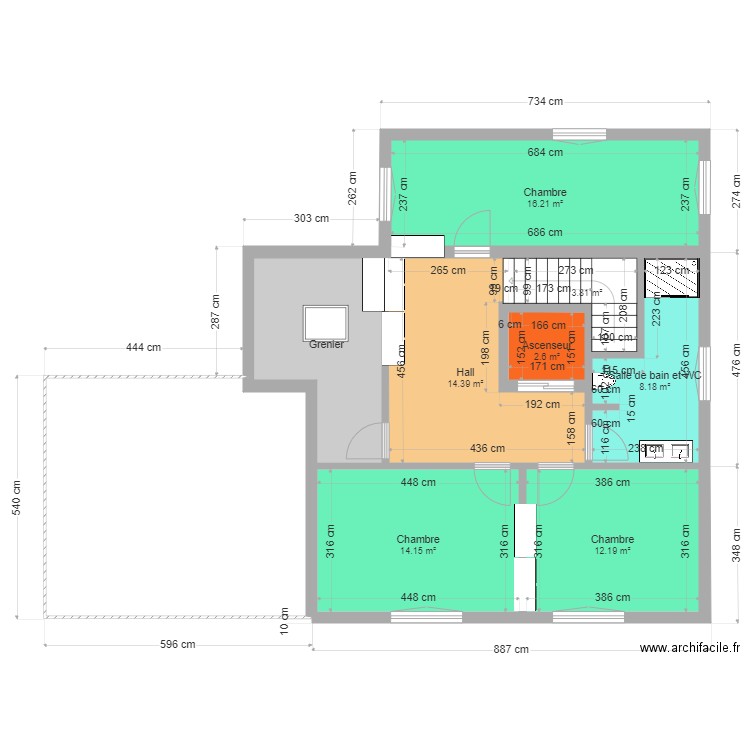 MaisonNouvelleEtage2. Plan de 0 pièce et 0 m2