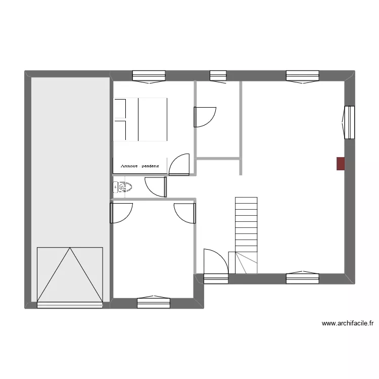 Gr&egrave;bes 27 - RdC. Plan de 