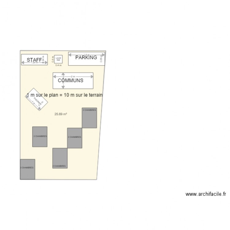 MUHAZI PLAN TERRAIN IMPLANTATIONS V3. Plan de 0 pièce et 0 m2