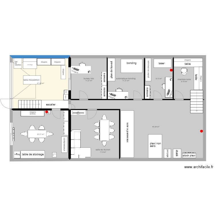 étage jjs. Plan de 0 pièce et 0 m2