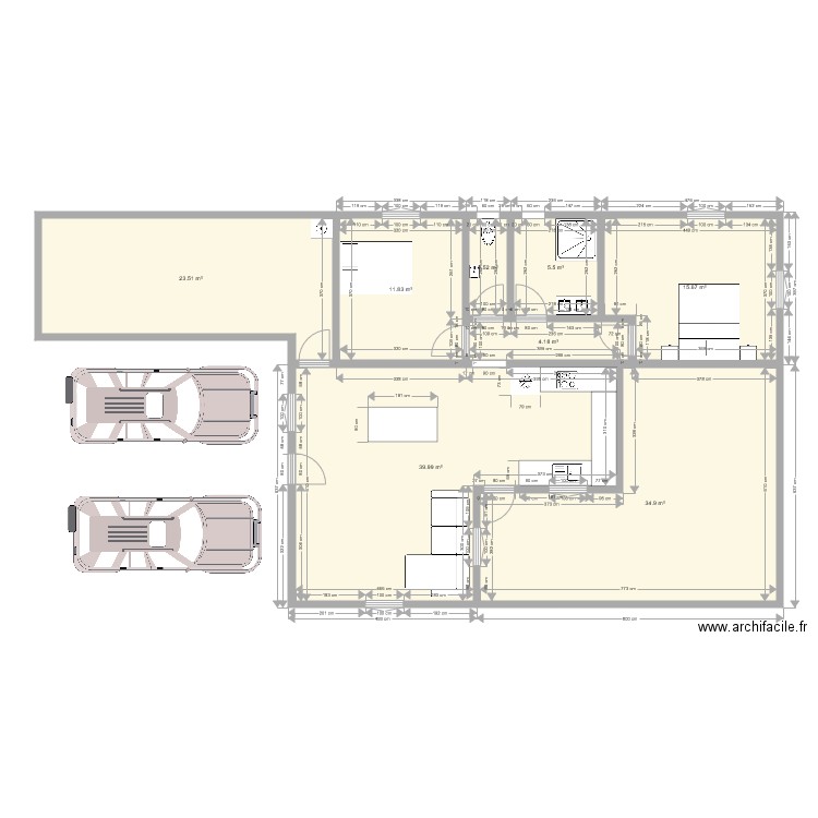 cocolicoco. Plan de 0 pièce et 0 m2