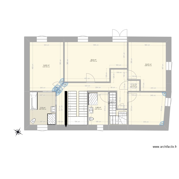etg eygurande. Plan de 0 pièce et 0 m2