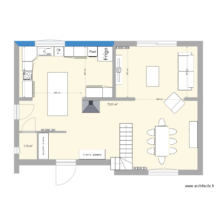 rdc etat futur02. Plan de 0 pièce et 0 m2