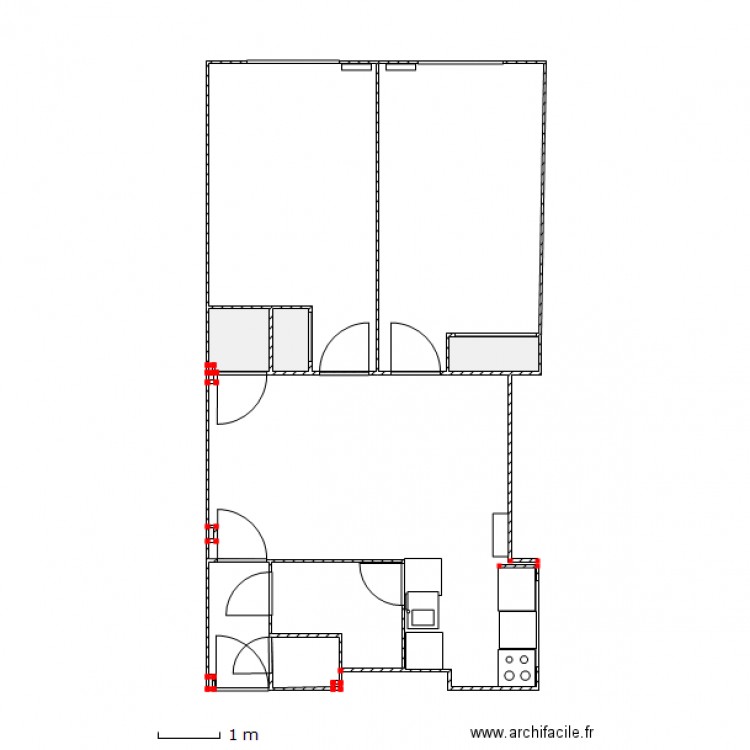 CACCIATORE CUISINE 2. Plan de 0 pièce et 0 m2