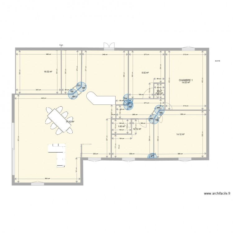 maison muy 23. Plan de 0 pièce et 0 m2