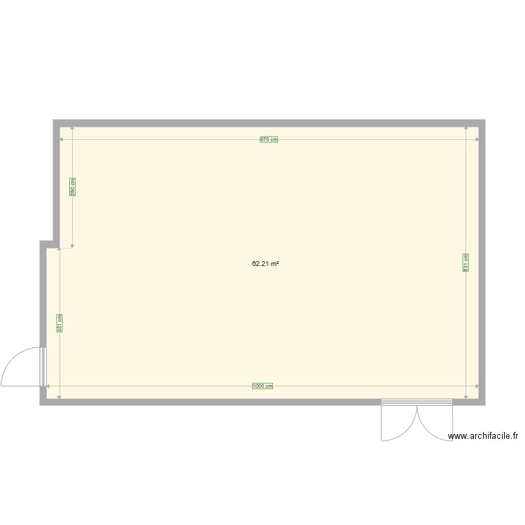 Foyer. Plan de 0 pièce et 0 m2