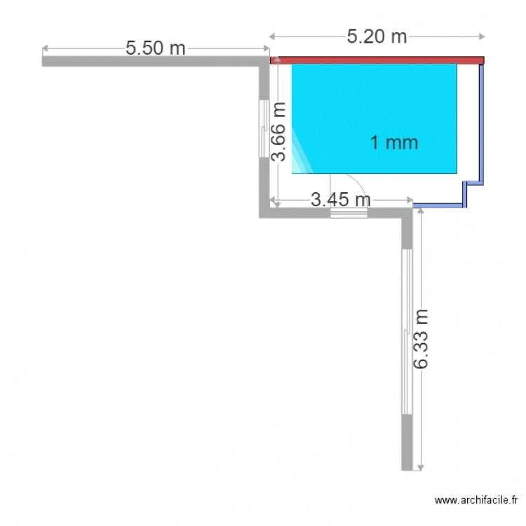 PILLET. Plan de 0 pièce et 0 m2