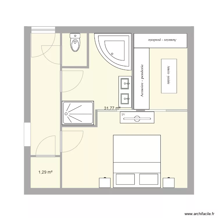 chambre8. Plan de chambre8. Plan de