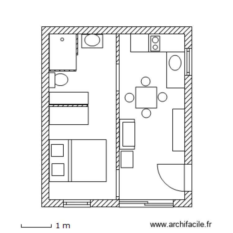  Garage Studio. Plan de 