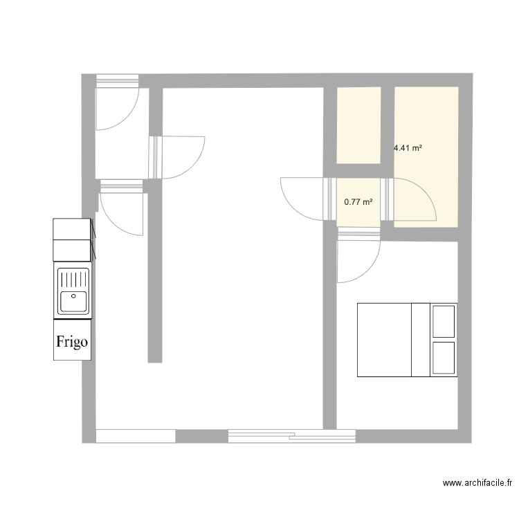 Plan appartement Patrick Paris. Plan de 0 pièce et 0 m2