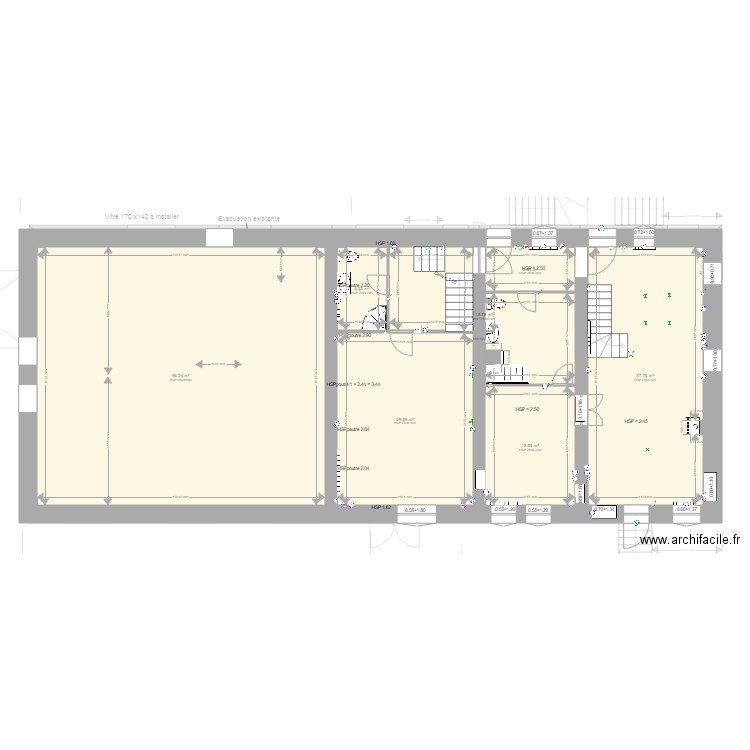 Coublevie projet 3 RdC. Plan de 0 pièce et 0 m2