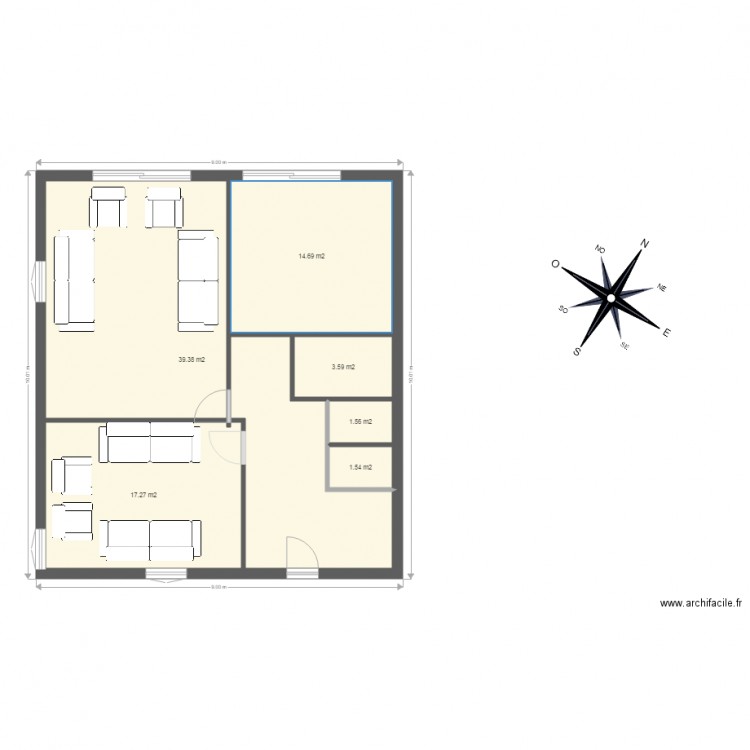 müstakil. Plan de 0 pièce et 0 m2