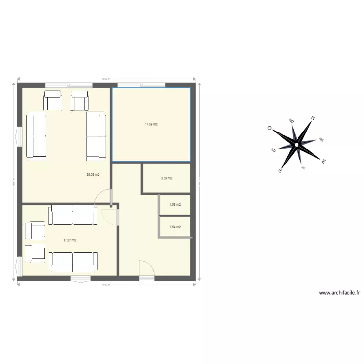 m&uuml;stakil. Plan de 