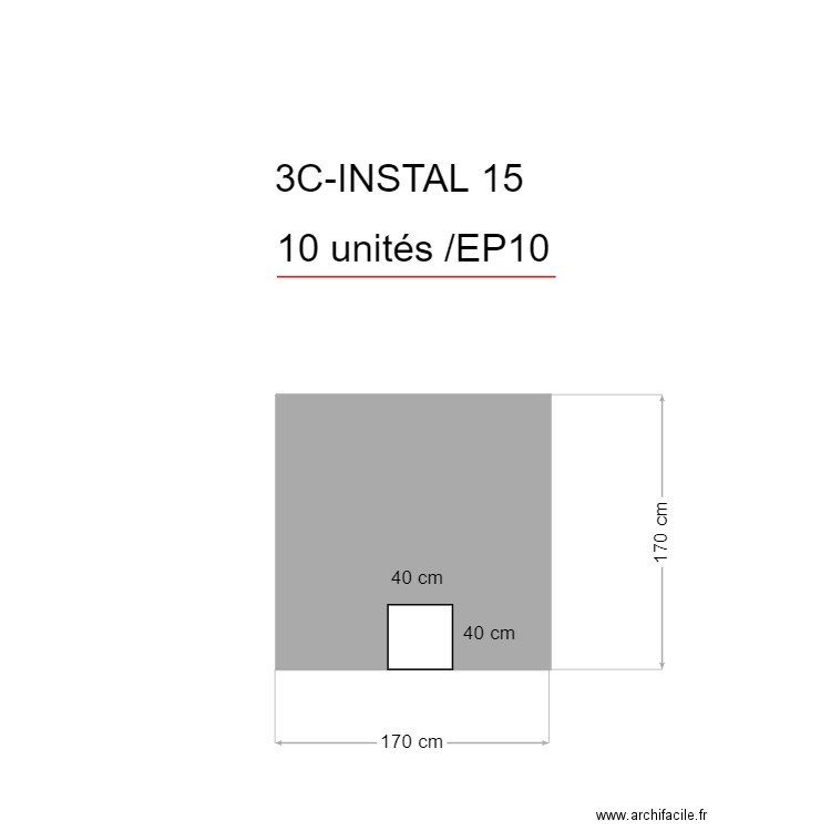 3C-INSTAL 15. Plan de 0 pièce et 0 m2