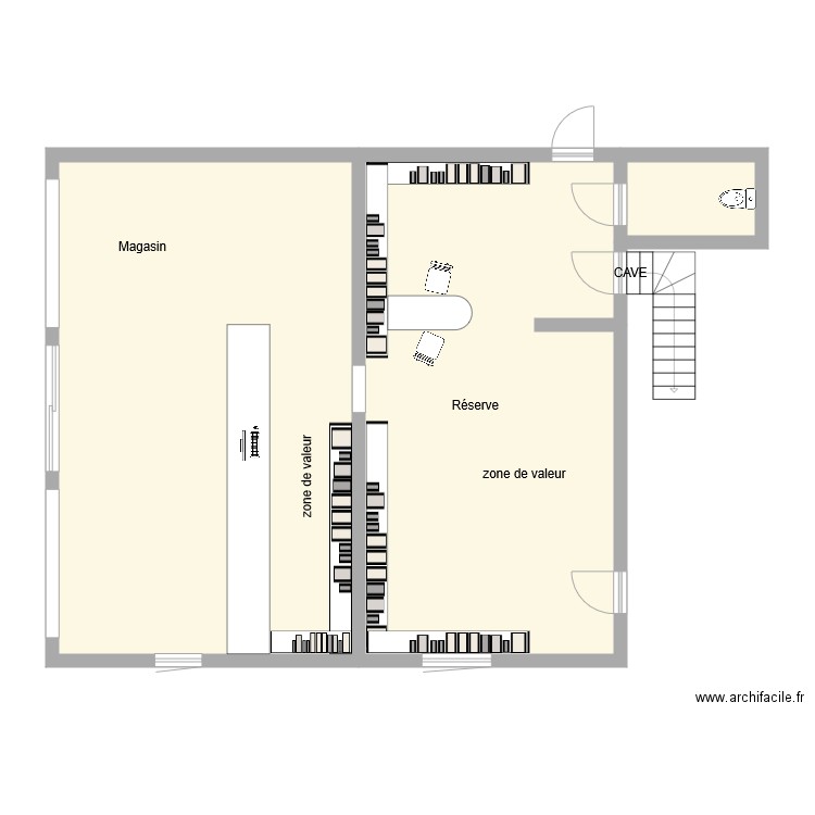 TABAC PRESSE DUPERRAY. Plan de 0 pièce et 0 m2