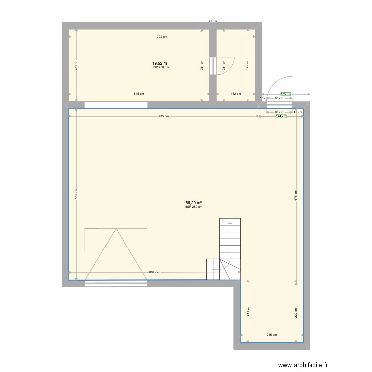 A.VLYSER HOUILLES. Plan de 0 pièce et 0 m2