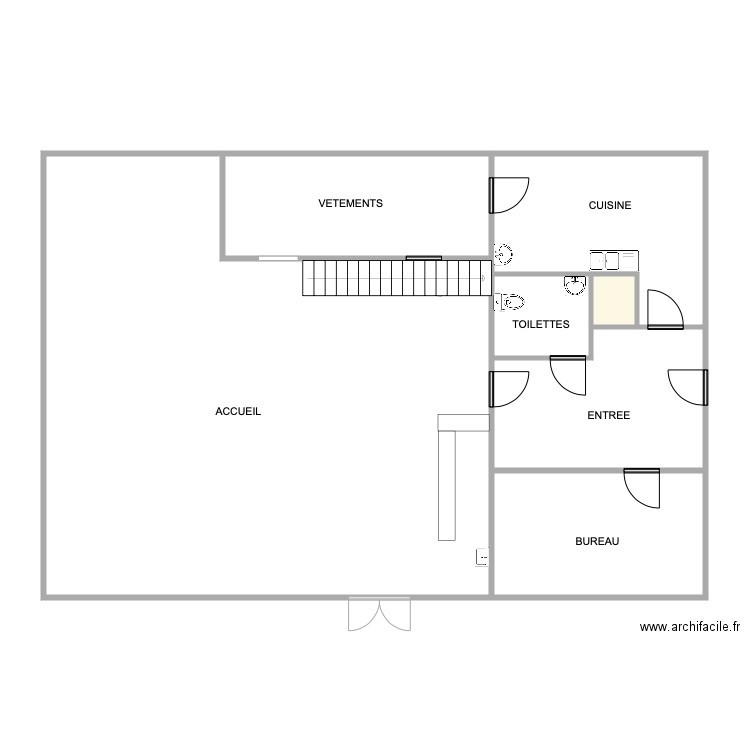 ST GEORGES SUR LOIRE. Plan de 7 pièces et 145 m2