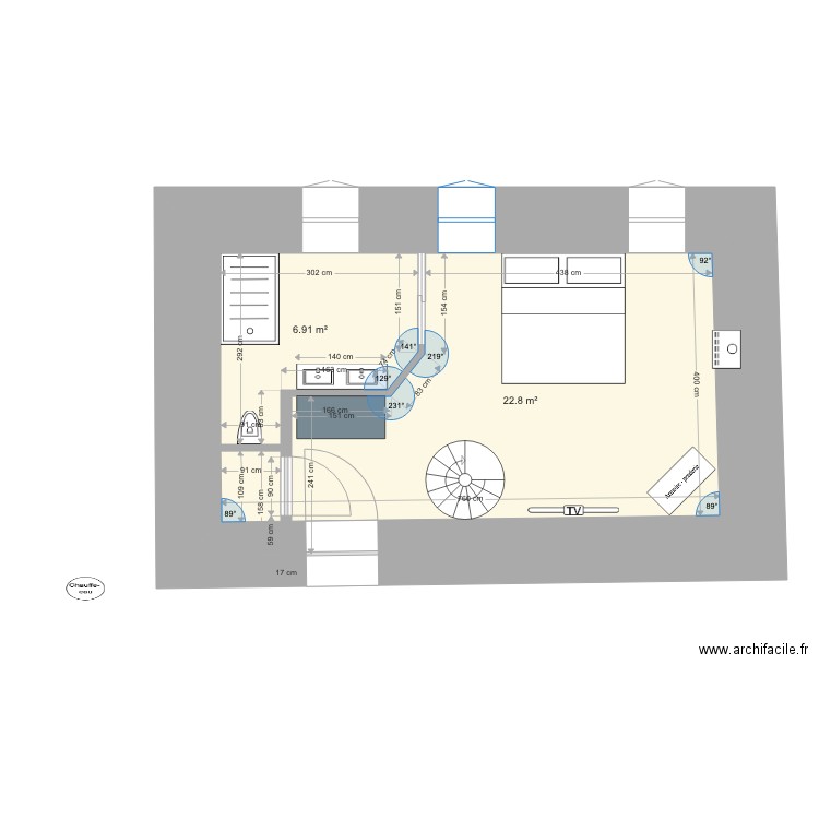 LA TUILIERE. Plan de 0 pièce et 0 m2