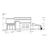 Studio Picholine Projet 03 18 3 PC Fa&ccedil;ade Est  Pool house