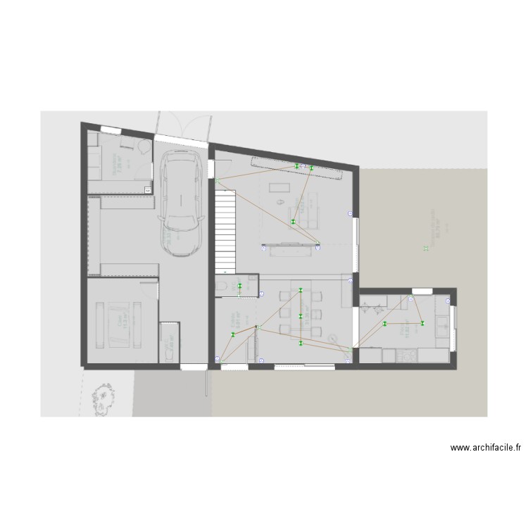 electrique. Plan de 0 pièce et 0 m2