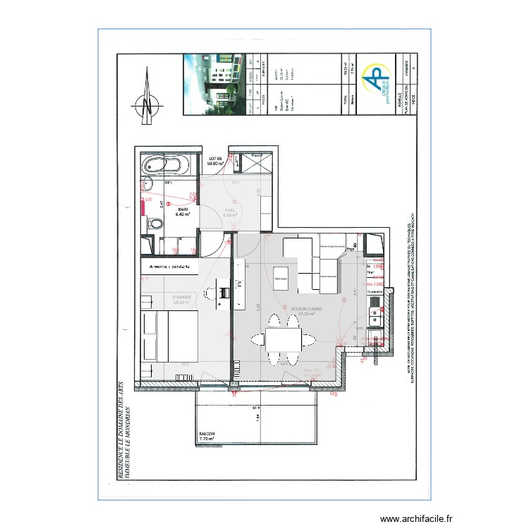 Chez Al - Plan dessiné par eblzn