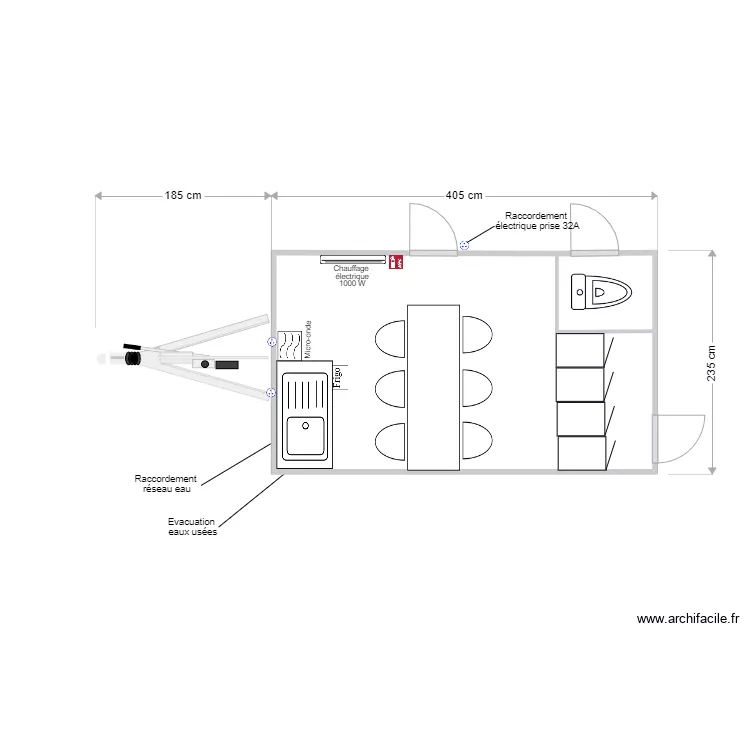 BVR 003 4PL. Plan de 