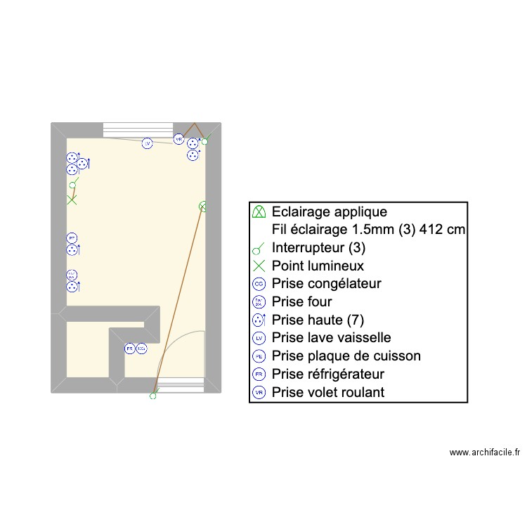 DESLANDES. Plan de 0 pièce et 0 m2